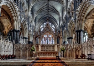 A Christmas performance of Handel's Messiah fit perfectly with the scenery.