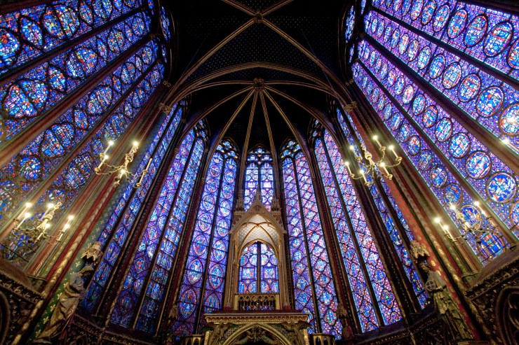 If you ever find yourself in Paris be sure to visit Sainte Chapelle.  It is worth the wait in line, and personally, I thought it to be more beautiful than Notre Dame.